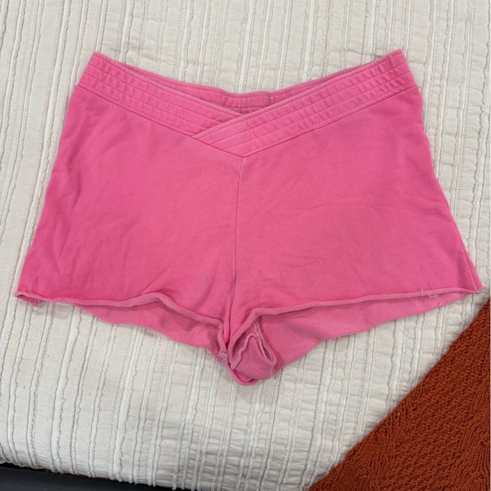 Free People Pink Athletic Shorts